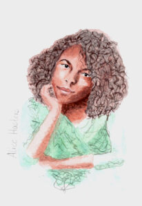 Aquarellbild von Alice Hasters